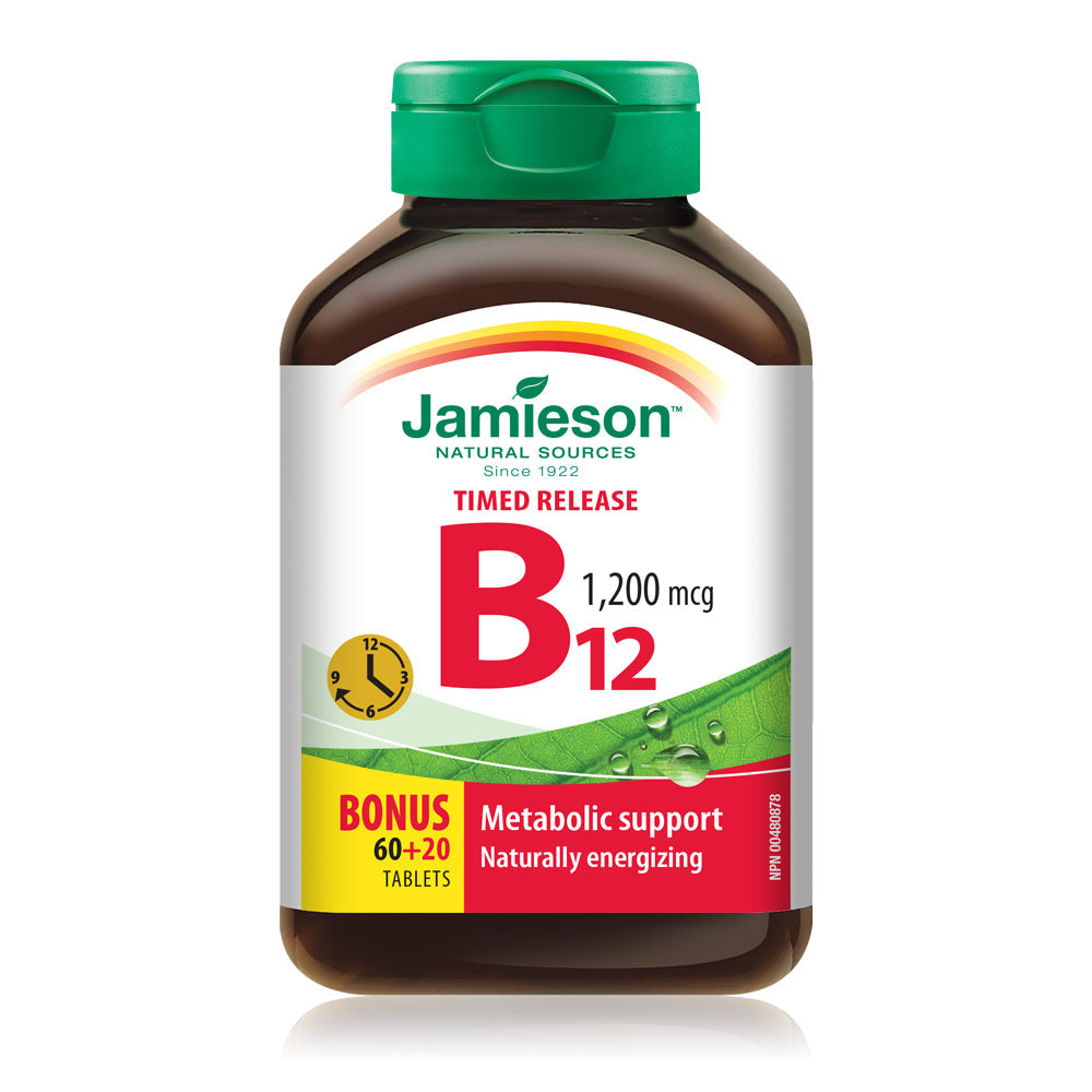 Vitamin B12 Methylcobalamin Timed Release 1,200 mcg