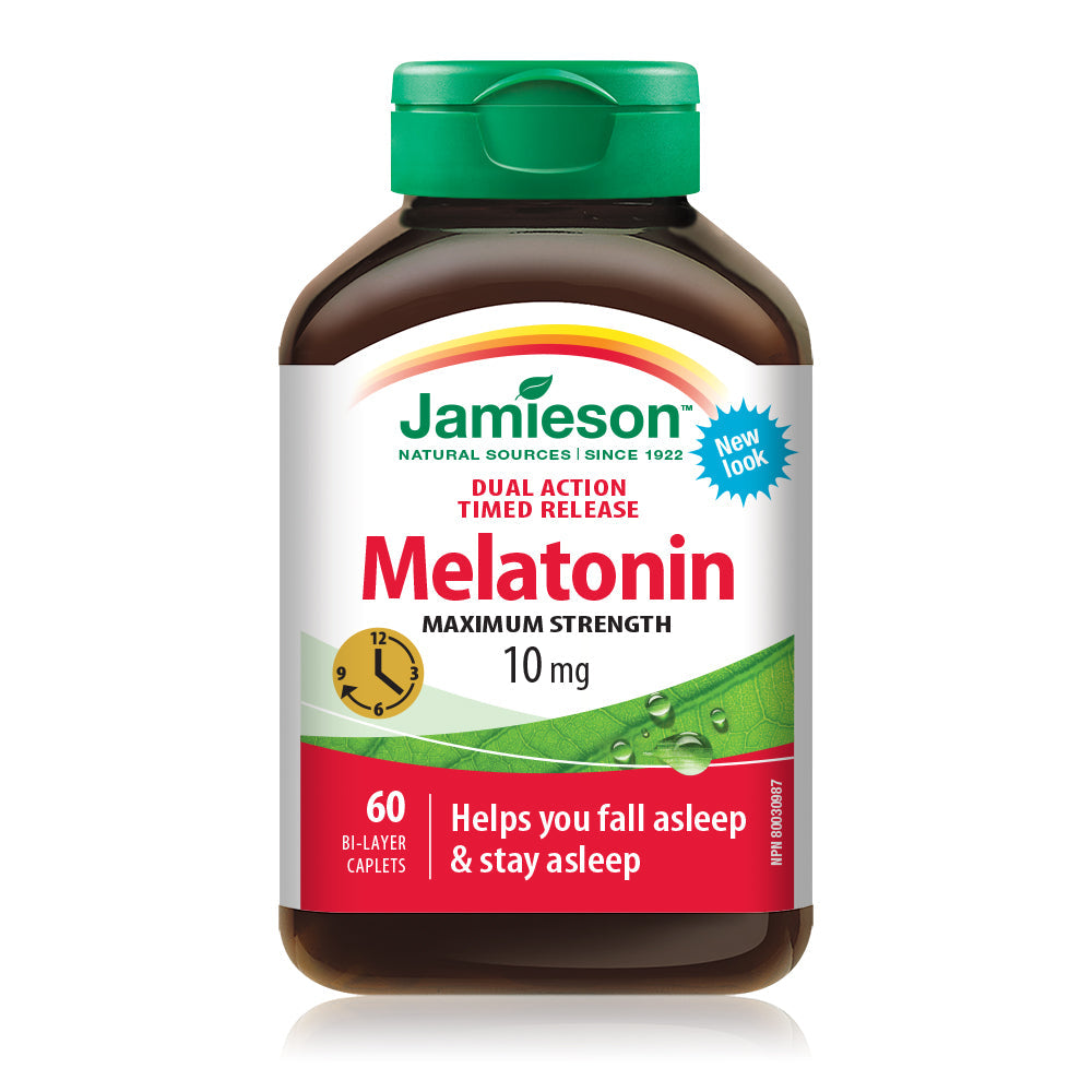 Melatonin Timed Release Regular Size (60 Caplets)