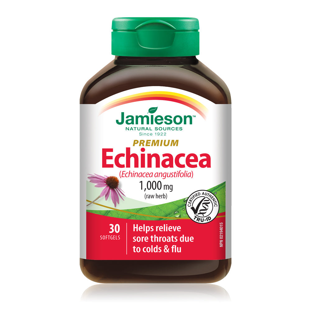 Echinacea Softgels Premium (1,000 mg)