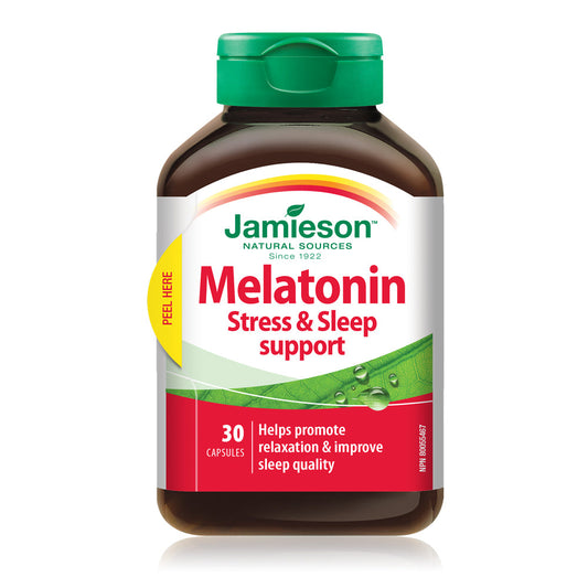 Melatonin Stress & Sleep Support