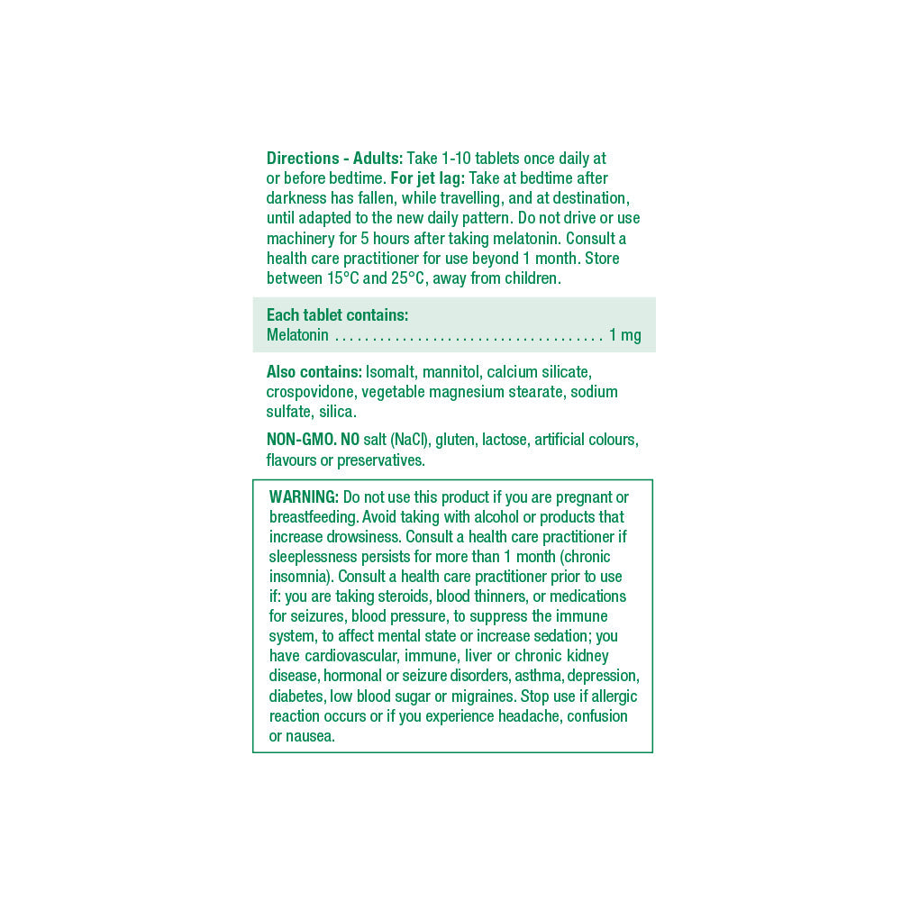 Melatonin Fast Dissolving 10 mg