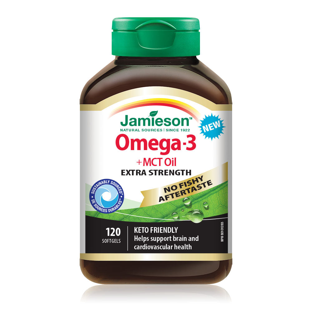Extra Strength Omega-3 + MCT Oil