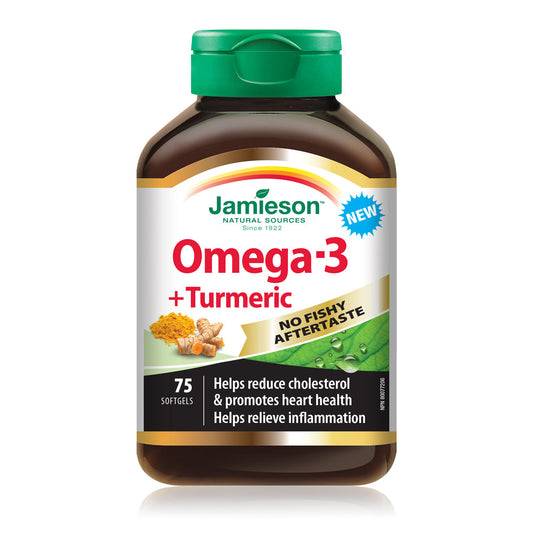 Omega-3 & Turmeric No Fishy Aftertaste